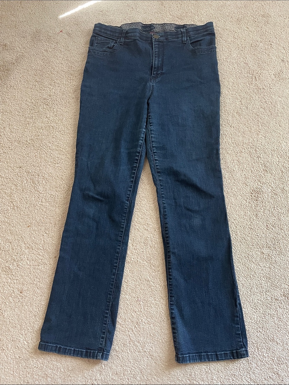 Gloria Vanderbilt Dark Blue Bootcut Jeans
